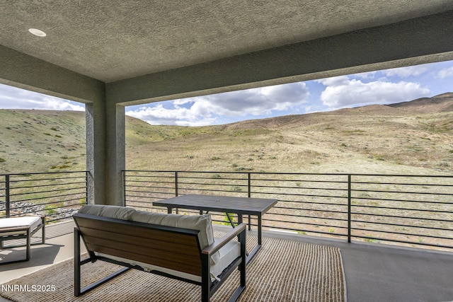 9129 Wild Skies Way, Reno, NV 89523 - balcony featuring a mountain view