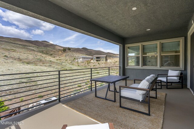 9129 Wild Skies Way, Reno, NV 89523 - balcony with a mountain view