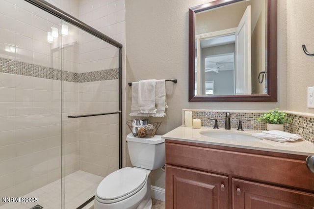 9220 Wild Skies Ct, Reno, NV 89523 - bathroom with toilet, a shower stall, and vanity