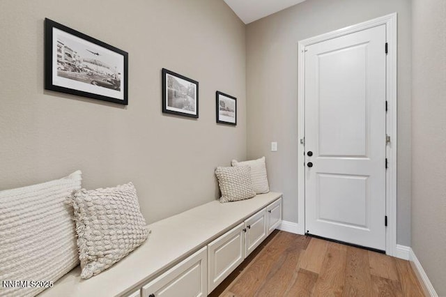 9220 Wild Skies Ct, Reno, NV 89523 - mudroom with wood finished floors and baseboards