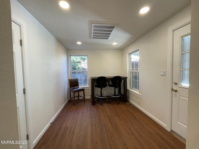 1303 N Division St, Carson City, NV 89703 - office space featuring wood finished floors, baseboards, and recessed lighting