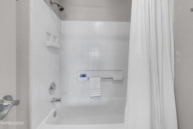 1970 Sierra Highlands Dr, Reno, NV 89523 - bathroom featuring shower / bath combo with shower curtain