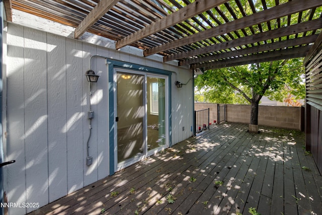 1970 Sierra Highlands Dr, Reno, NV 89523 - wooden deck featuring a pergola