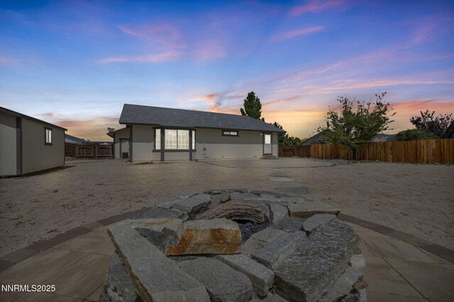 1458 Rosy Finch Dr, Sparks, NV 89441 - view of front of property featuring a fenced backyard and stucco siding