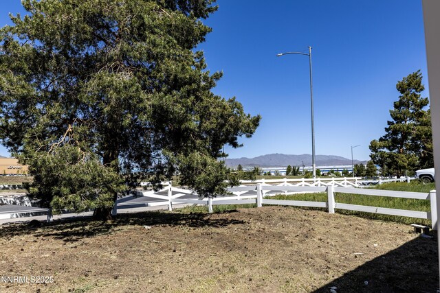 12101 Green Mountain St, Reno, NV 89506 - view of yard with a mountain view