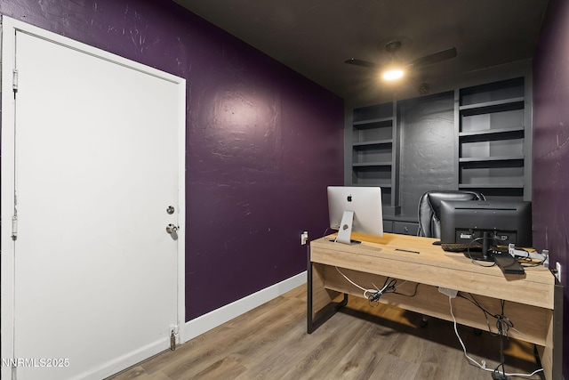 14690 Rancheros Dr, Reno, NV 89521 - home office featuring wood finished floors and baseboards