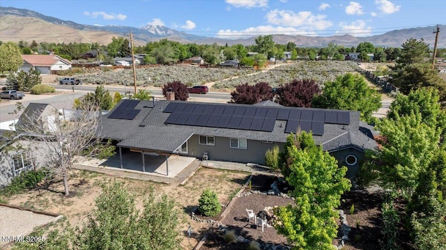 1235 Koontz Ln, Carson City, NV 89701 - aerial view of property and surrounding area featuring a mountainous background