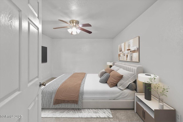1235 Koontz Ln, Carson City, NV 89701 - carpeted bedroom featuring a ceiling fan