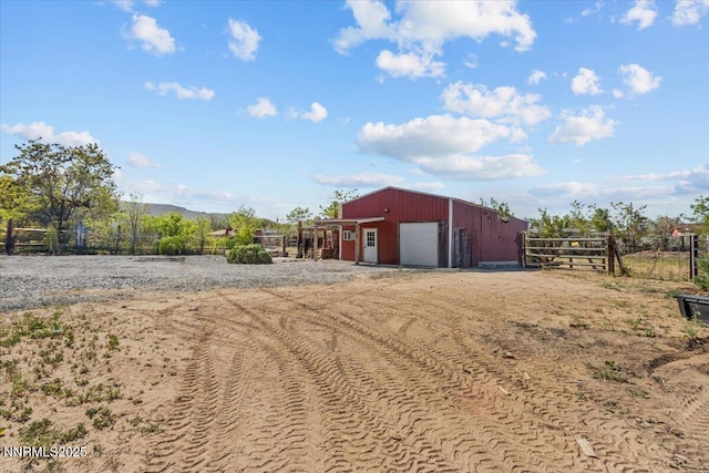 1235 Koontz Ln, Carson City, NV 89701 - view of pole building with dirt driveway