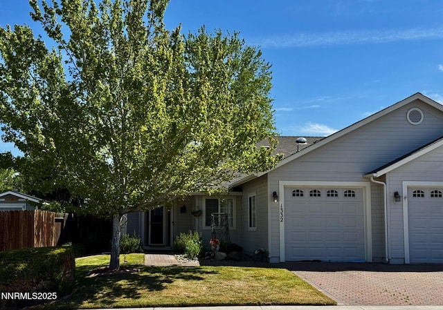 1332 Brooke Way, Gardnerville, NV 89410 - single story home featuring decorative driveway and a garage