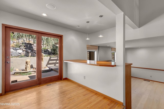2593 Chaparral Ct, Reno, NV 89509 - unfurnished dining area featuring wood finished floors, baseboards, and recessed lighting
