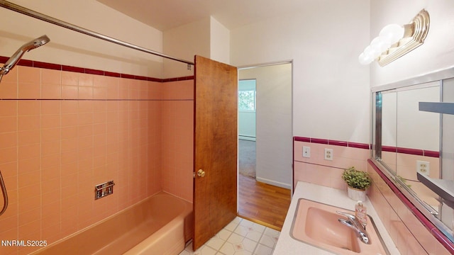1555 Allen Rd, Fallon, NV 89406 - full bath with bathing tub / shower combination, tile patterned floors, and vanity