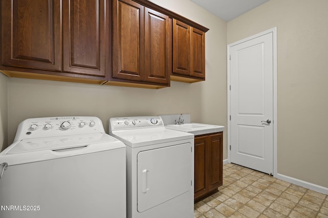 9900 Wilbur May Pkwy Unit 2406, Reno, NV 89521 - washroom with separate washer and dryer, cabinet space, and baseboards