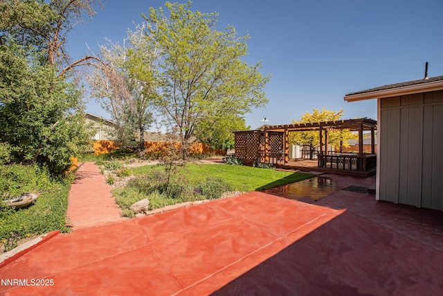 9100 Wigwam Way, Reno, NV 89506 - view of patio featuring a pergola