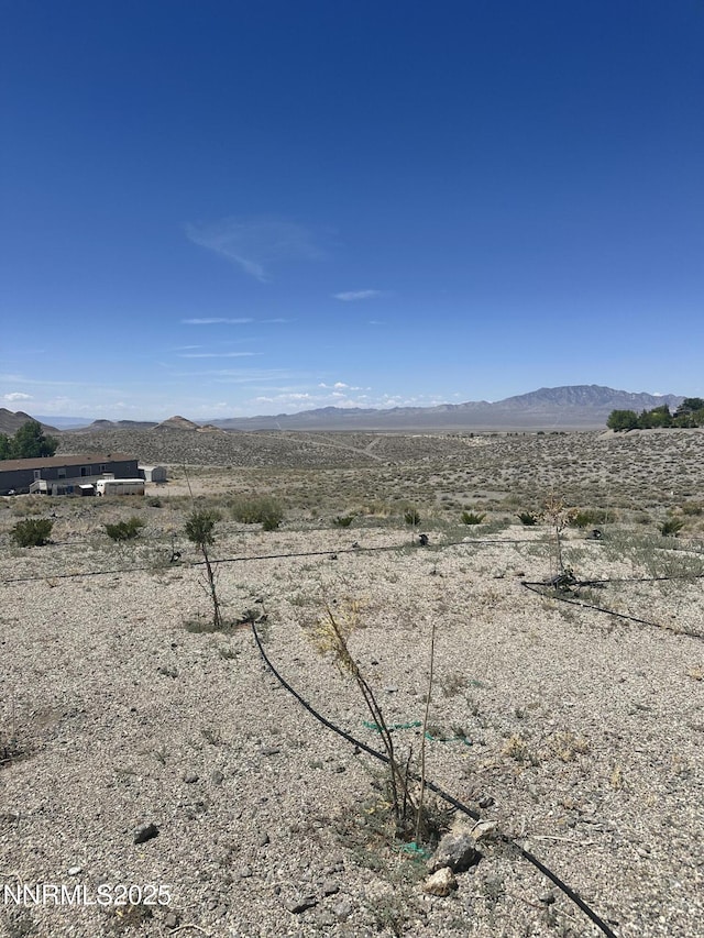 2068 NE Sierra Vista Dr, Tonopah, NV 89049 - mountain view with a desert landscape