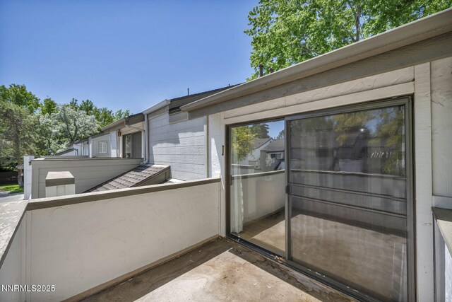 4307 Clyde Ct, Reno, NV 89509 - view of patio featuring a balcony