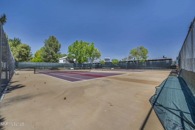 4307 Clyde Ct, Reno, NV 89509 - view of tennis court with community basketball court