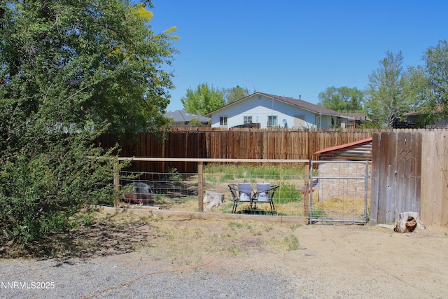 1311 Yellowjacket Ln, Gardnerville, NV 89460 - view of yard