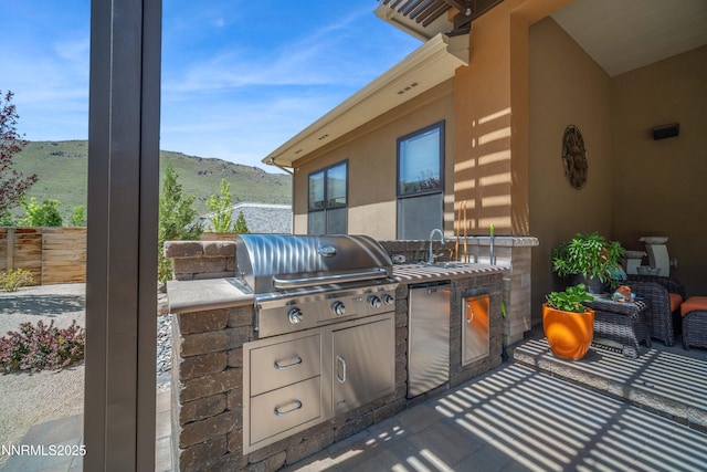 4069 Whispering Pine Loop, Reno, NV 89519 - view of patio with a mountain view