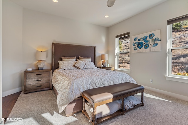 4069 Whispering Pine Loop, Reno, NV 89519 - bedroom with baseboards and recessed lighting