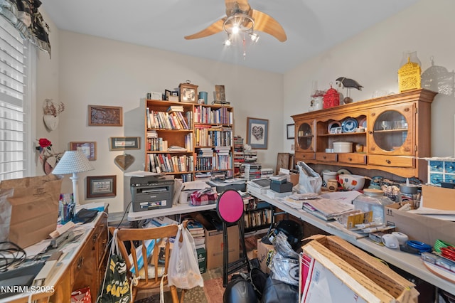 1184 Stephanie Way, Minden, NV 89423 - office with ceiling fan