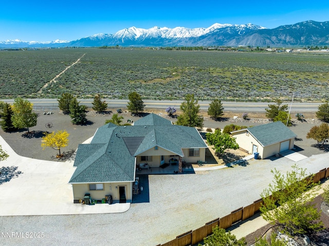 1184 Stephanie Way, Minden, NV 89423 - overview of rural landscape featuring a mountain backdrop