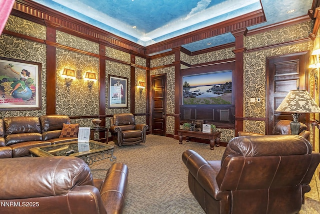 900 S Meadows Pkwy Unit 1223, Reno, NV 89521 - lobby featuring wallpapered walls, ornamental molding, and a decorative wall