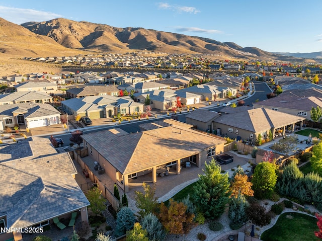 9845 Sea Breeze Ln, Reno, NV 89521 - aerial view of residential area with a mountainous background