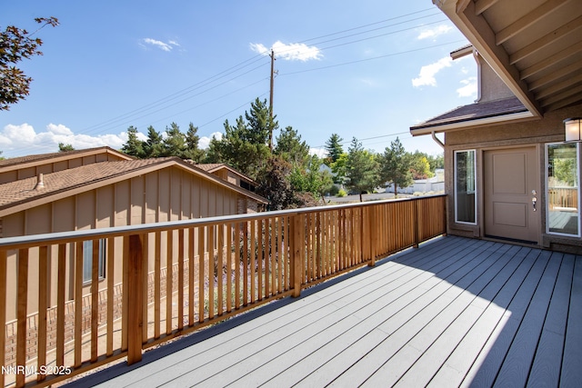 1460 Copper Point Cir, Reno, NV 89519 - view of wooden deck