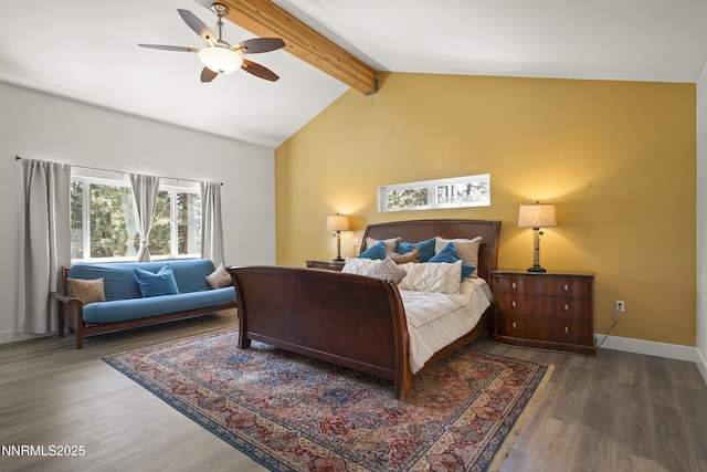 736 Kelly Dr, Incline Village, NV 89451 - bedroom with wood finished floors, baseboards, and ceiling fan