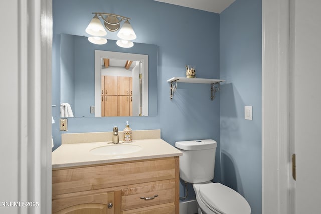 736 Kelly Dr, Incline Village, NV 89451 - bathroom with toilet and vanity