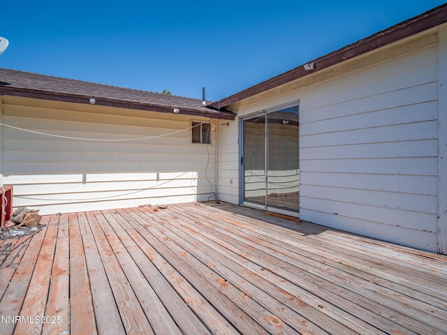 639 Mustang Ln, Gardnerville, NV 89410 - view of wooden terrace