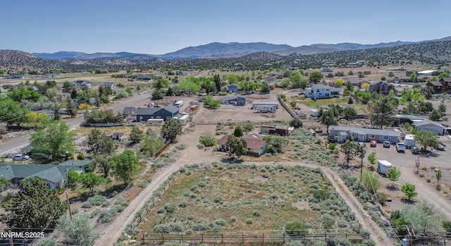 639 Mustang Ln, Gardnerville, NV 89410 - drone / aerial view of a mountainous background