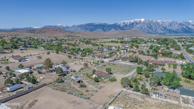 639 Mustang Ln, Gardnerville, NV 89410 - aerial view of residential area with mountains