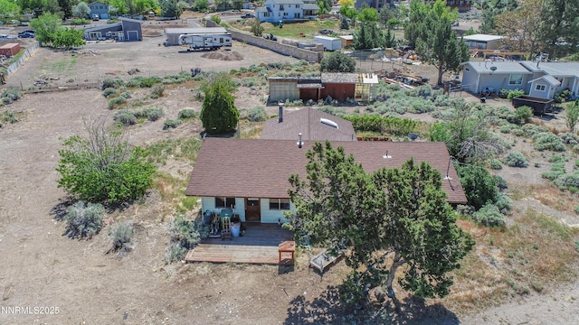639 Mustang Ln, Gardnerville, NV 89410 - aerial view of property and surrounding area