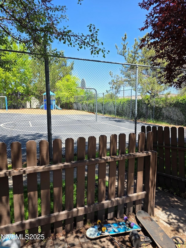 1035 Baywood Dr Unit D, Sparks, NV 89434 - exterior space with community basketball court