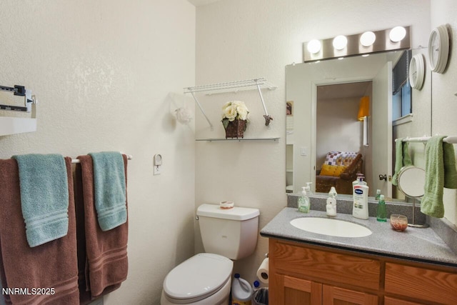 1724 Mohican Dr, South Lake Tahoe, CA 96150 - bathroom with vanity and toilet