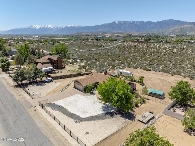 4840 Gentry Ln, Carson City, NV 89701 - bird's eye view of mountains