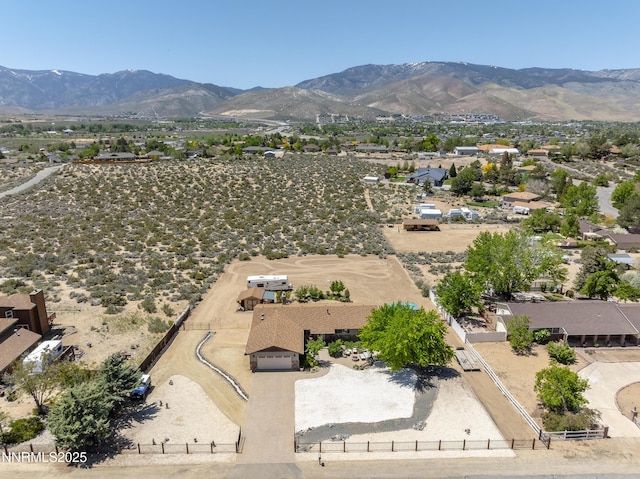 4840 Gentry Ln, Carson City, NV 89701 - aerial view of a mountainous background