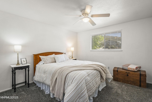4840 Gentry Ln, Carson City, NV 89701 - bedroom featuring carpet flooring, ceiling fan, and baseboards