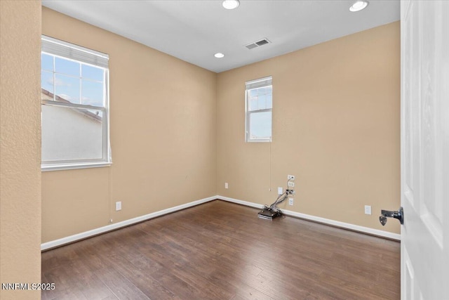 6595 Geranium Way, Sparks, NV 89436 - empty room featuring wood finished floors, baseboards, and recessed lighting