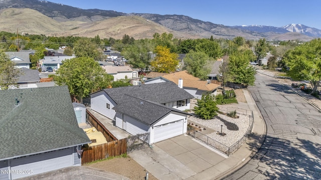 2480 Meadowbrook Ln, Carson City, NV 89701 - aerial view of residential area with mountains