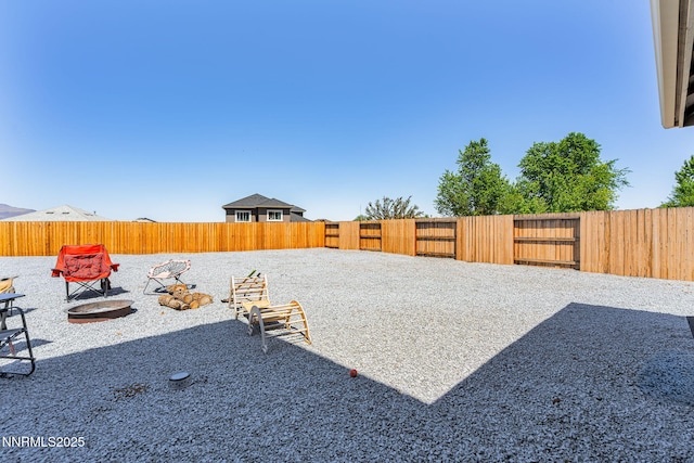 2266 Hayfield Ln, Fernley, NV 89408 - view of fenced backyard