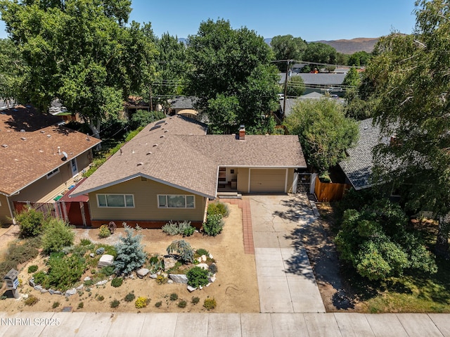 633 Crain St, Carson City, NV 89703 - aerial view of property and surrounding area