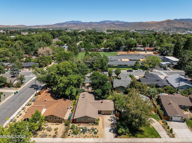 633 Crain St, Carson City, NV 89703 - aerial perspective of suburban area featuring a mountainous background