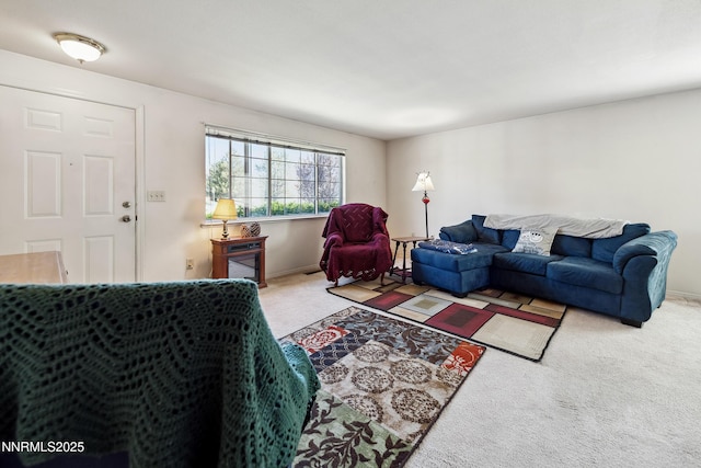 1667 Spooner Dr, Carson City, NV 89706 - carpeted living room with baseboards