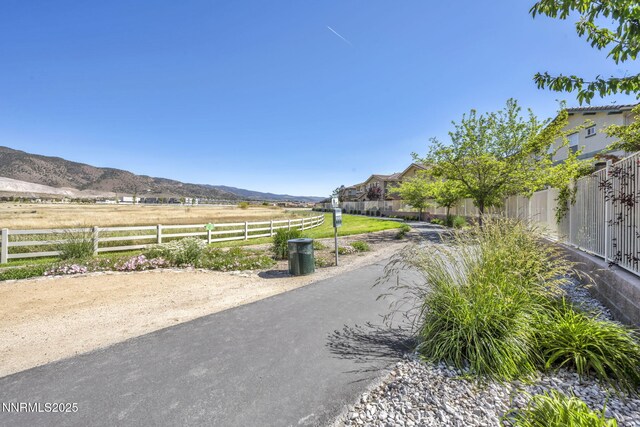 1940 Dark Horse Rd Unit C, Reno, NV 89521 - view of asphalt road featuring a mountain view