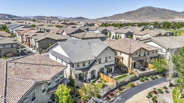 1940 Dark Horse Rd Unit C, Reno, NV 89521 - aerial view of residential area with a mountain backdrop