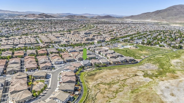 1940 Dark Horse Rd Unit C, Reno, NV 89521 - aerial overview of property's location with a mountainous background and nearby suburban area