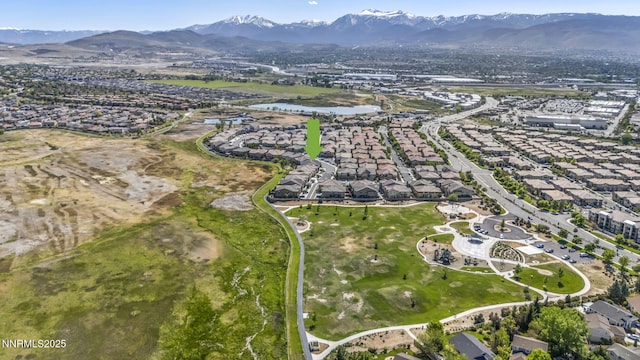 1940 Dark Horse Rd Unit C, Reno, NV 89521 - aerial view of property and surrounding area featuring nearby suburban area and a mountainous background